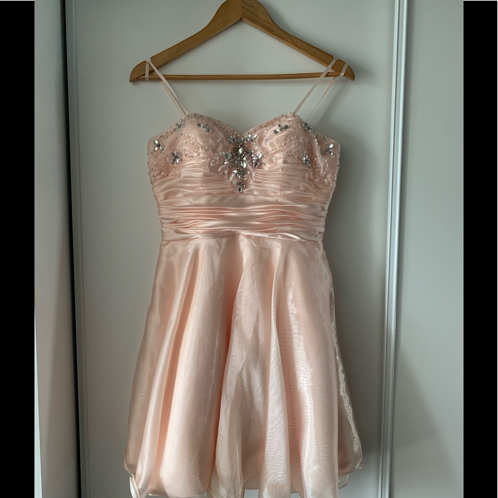 Formal Prom Strapless Dress